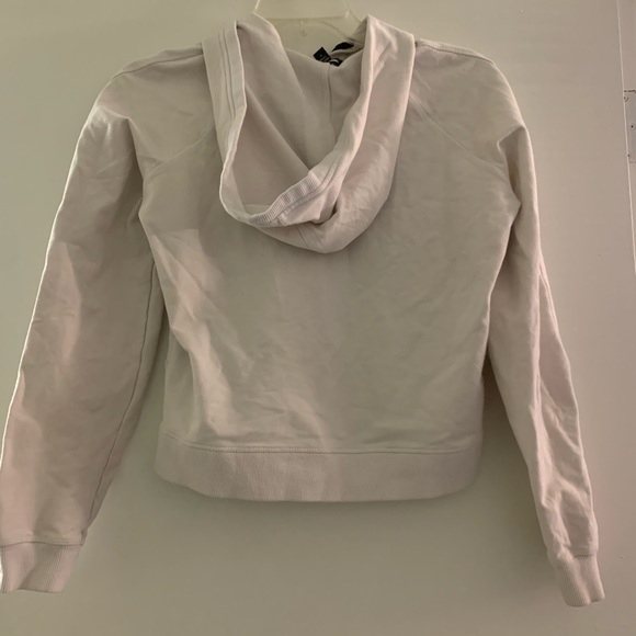 Bebe Sport White Zip Up Hoodie - Picture 2 of 7